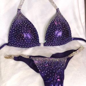 NPC Competition Bikini With Molded Push-up Cup